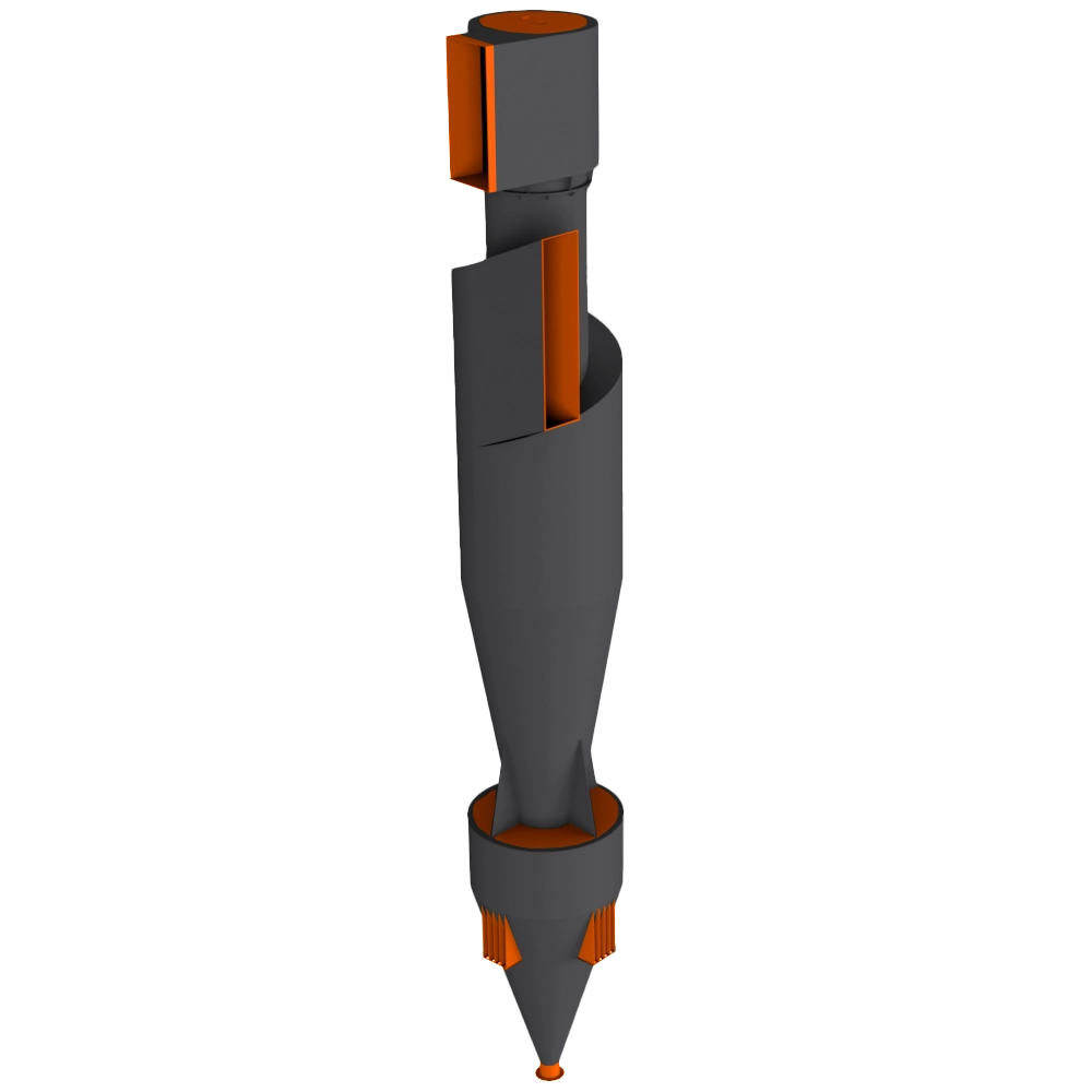 Циклон вертикальный ЦН-24-700x1УП
